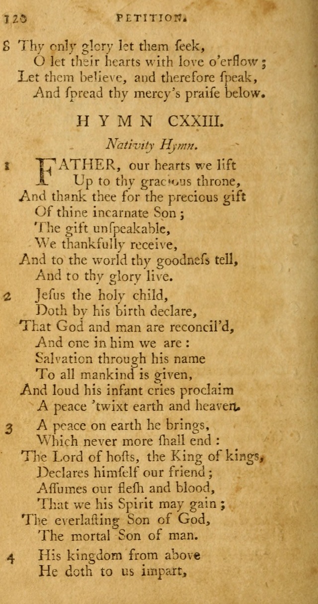A Pocket hymn book, designed as a constant companion for the pious: collected from various authors page 127