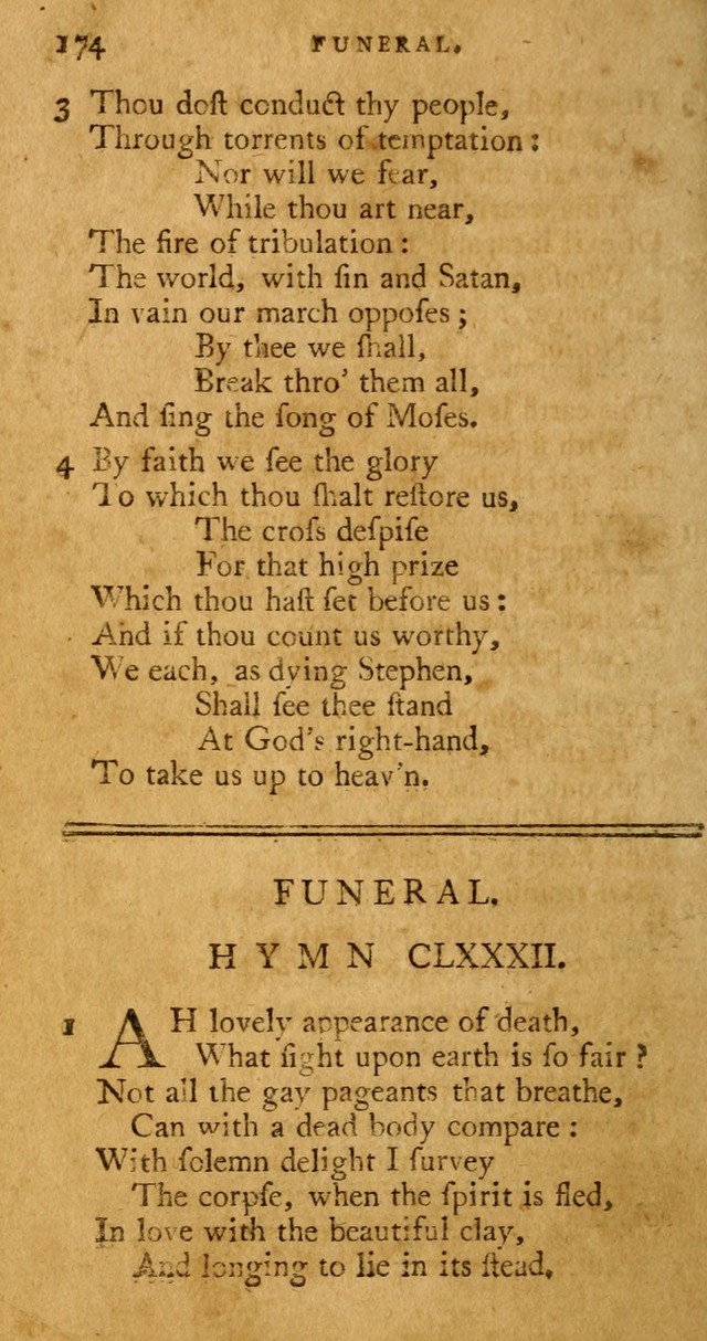 A Pocket hymn book, designed as a constant companion for the pious: collected from various authors page 181