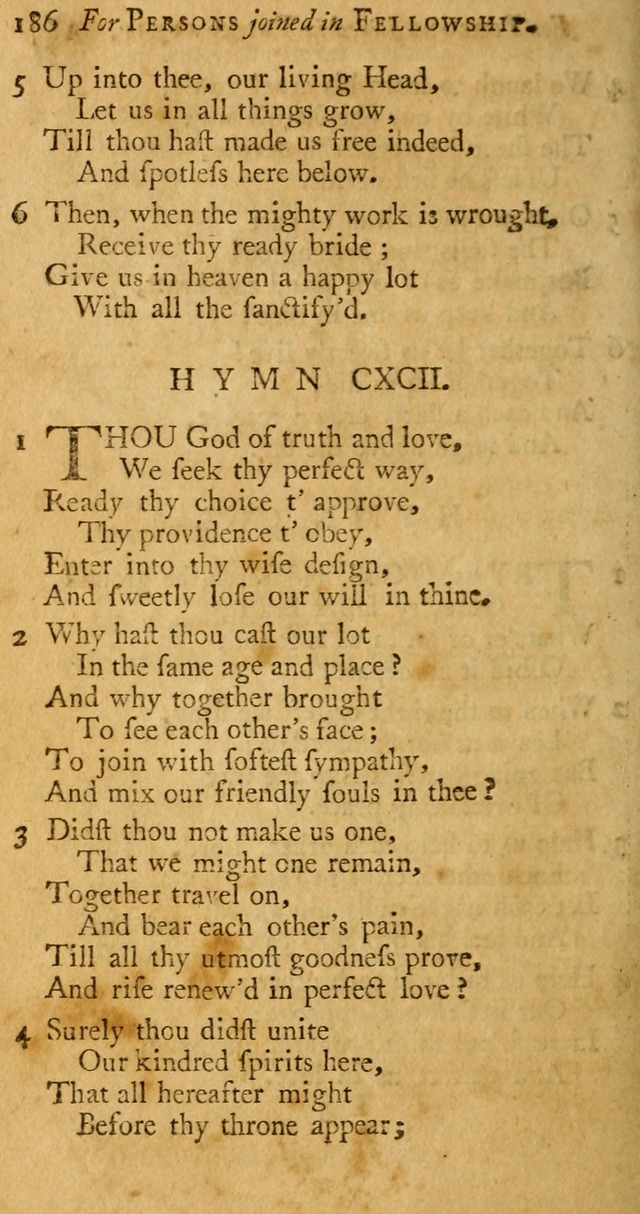 A Pocket hymn book, designed as a constant companion for the pious: collected from various authors page 193