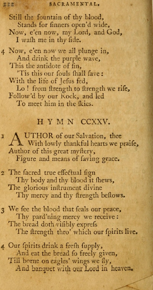 A Pocket hymn book, designed as a constant companion for the pious: collected from various authors page 229