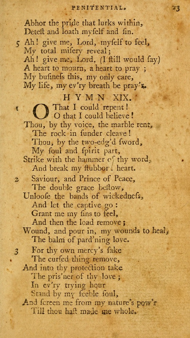 A Pocket hymn book, designed as a constant companion for the pious: collected from various authors page 30