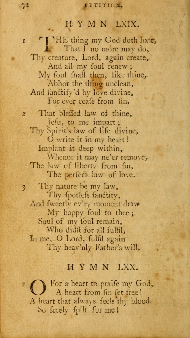 A Pocket hymn book, designed as a constant companion for the pious: collected from various authors page 79