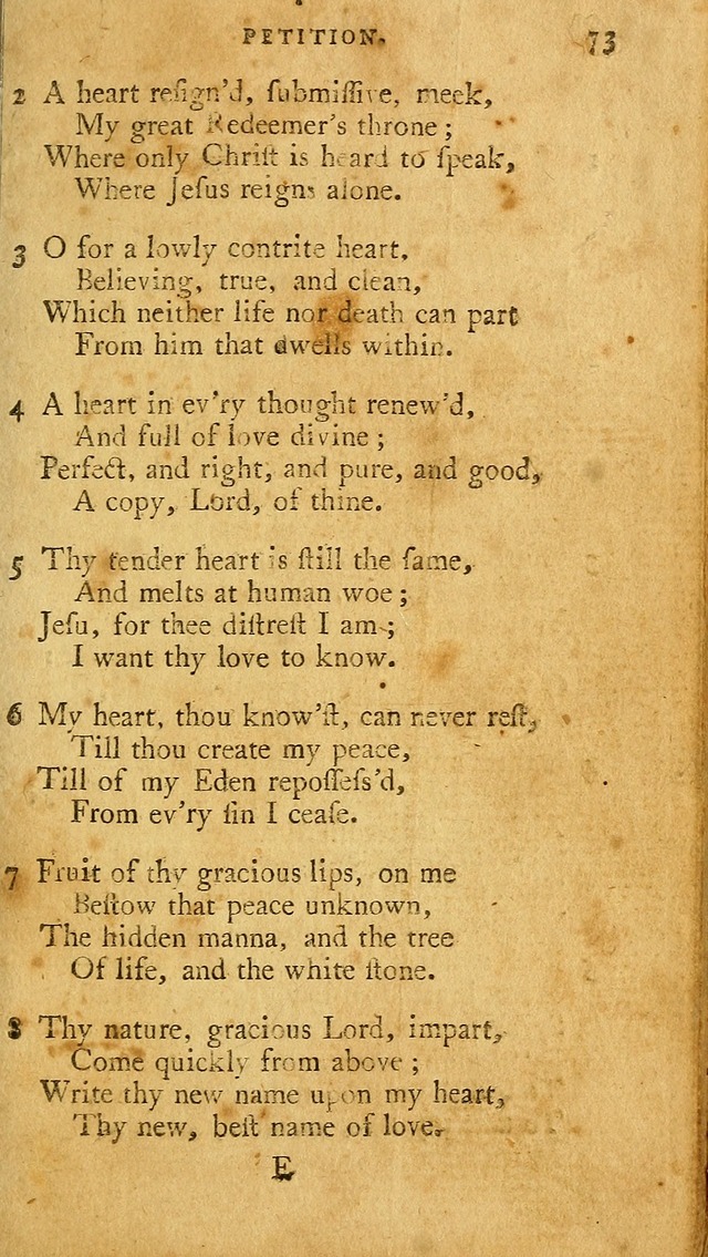A Pocket hymn book, designed as a constant companion for the pious: collected from various authors page 80