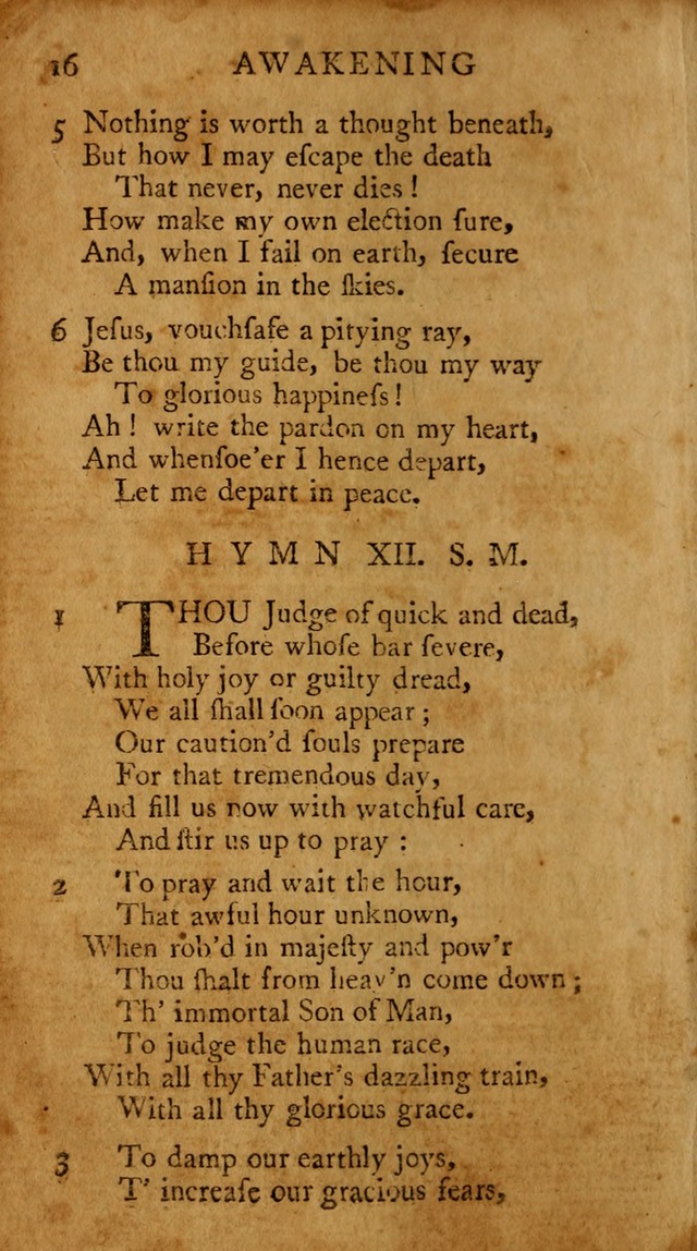 A Pocket Hymn-book: designed as a constant companion for the pious, collected from various authors (18th ed.) page 18