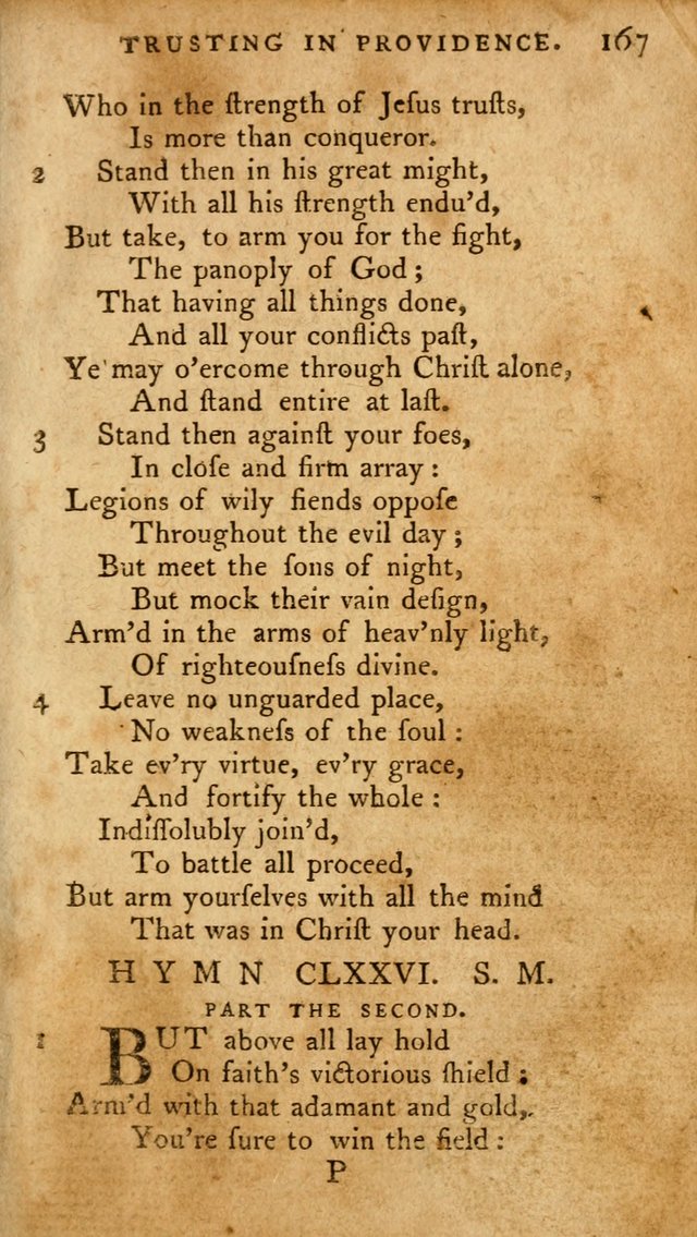 A Pocket Hymn-Book: designed as a constant companion for the pious: collected from various authors. (21st ed.) page 167