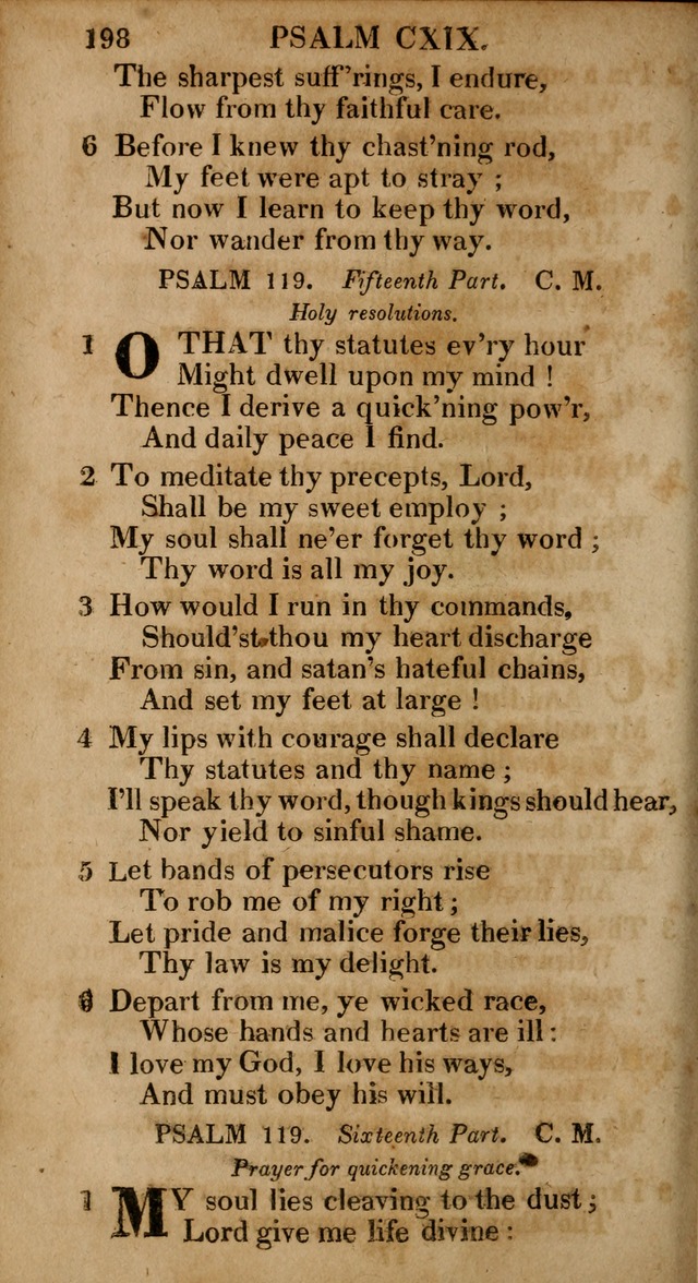 The Psalms and Hymns: with the catechism, confession of faith and liturgy of the Reformed Dutch Church in North America page 198