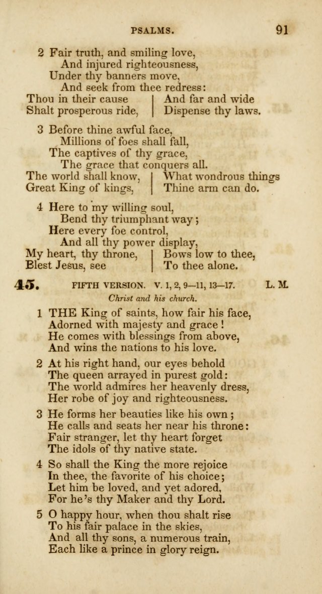 Psalms and Hymns, for Christian Use and Worship page 102