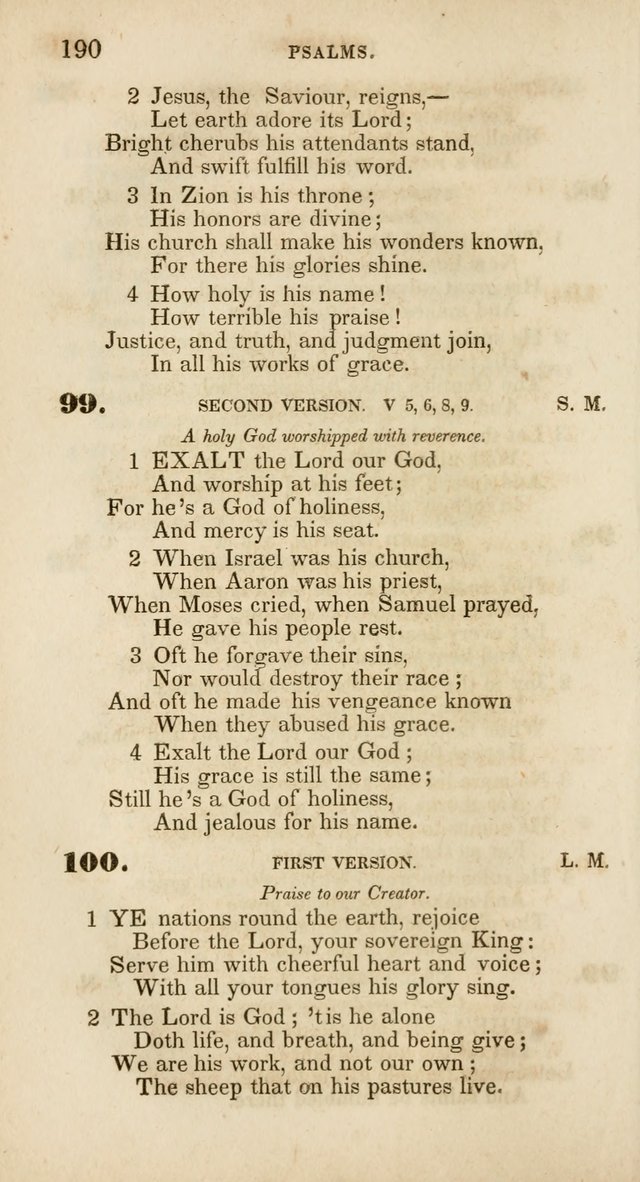 Psalms and Hymns, for Christian Use and Worship page 201