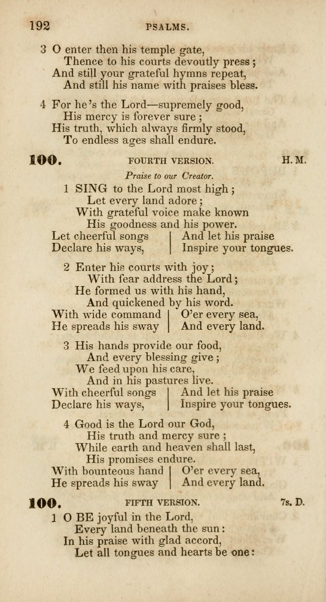 Psalms and Hymns, for Christian Use and Worship page 203