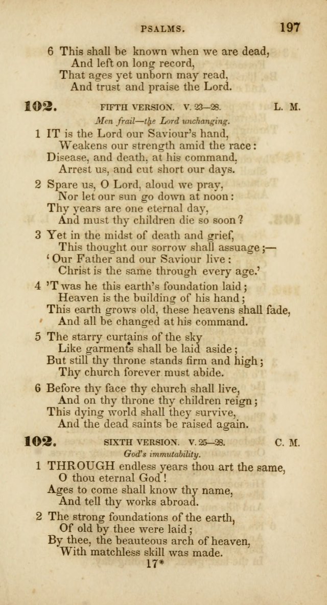 Psalms and Hymns, for Christian Use and Worship page 208