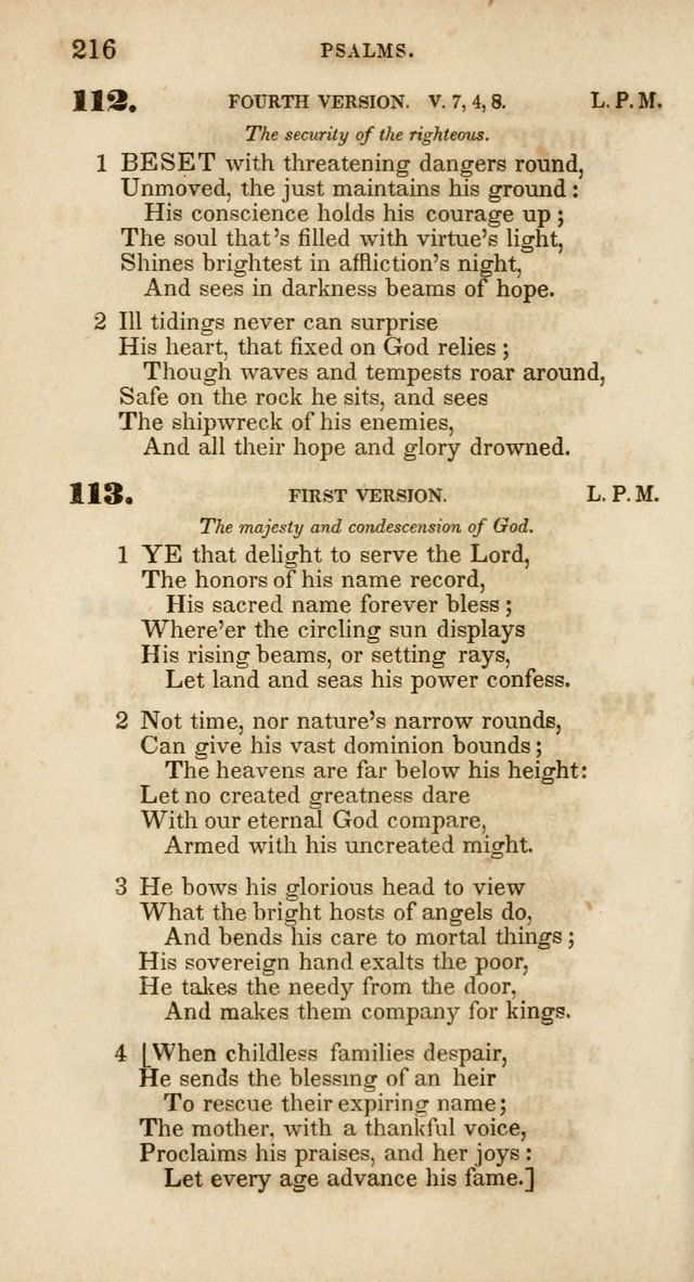 Psalms and Hymns, for Christian Use and Worship page 227
