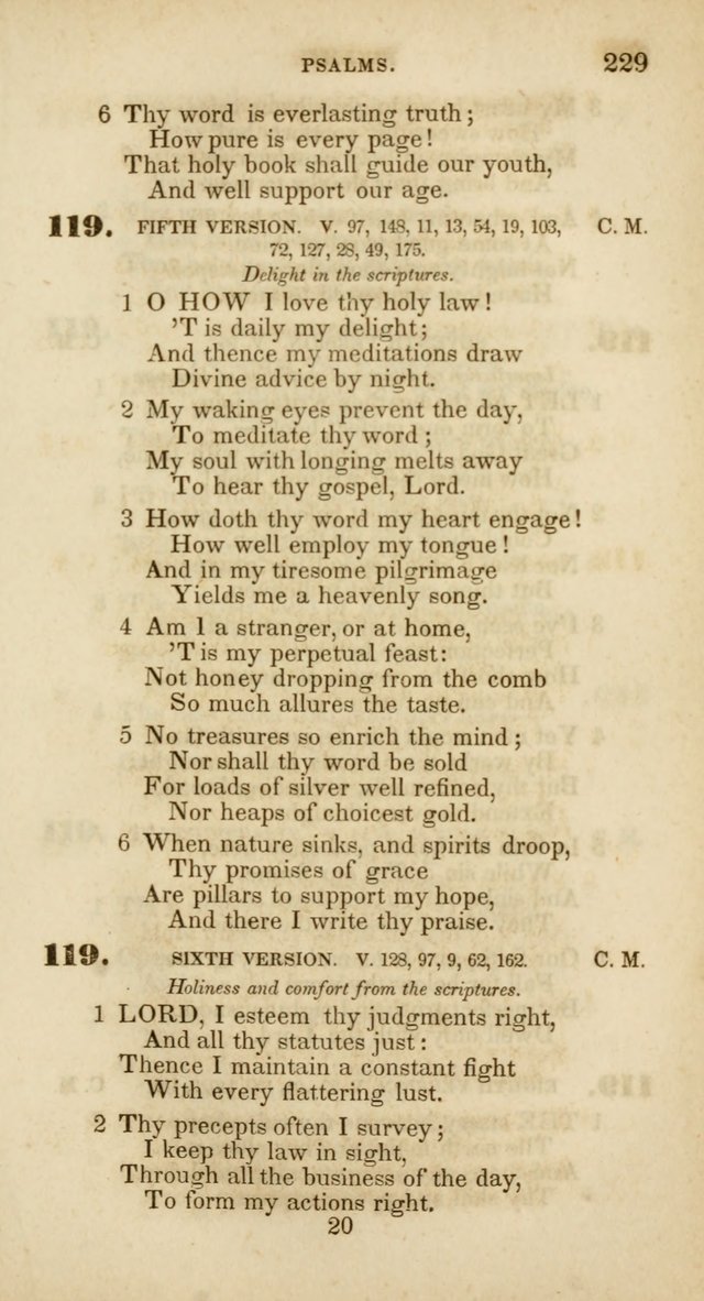 Psalms and Hymns, for Christian Use and Worship page 240