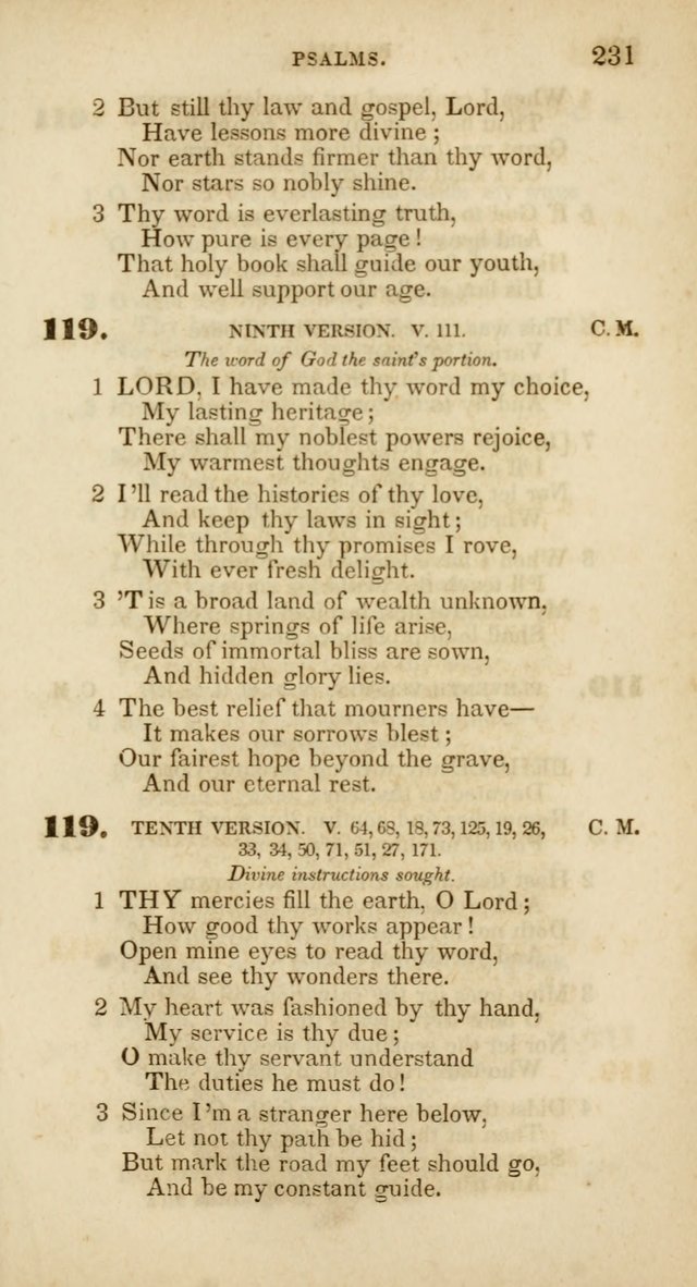 Psalms and Hymns, for Christian Use and Worship page 242