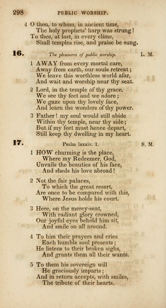 Psalms and Hymns, for Christian Use and Worship page 309