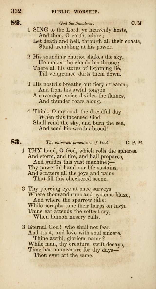 Psalms and Hymns, for Christian Use and Worship page 343