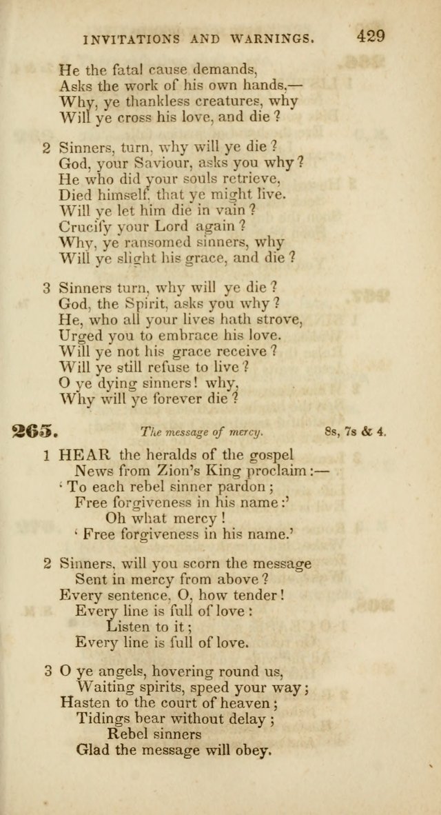 Psalms and Hymns, for Christian Use and Worship page 440
