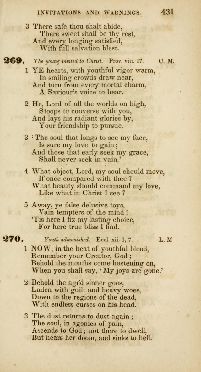 Psalms and Hymns, for Christian Use and Worship page 442