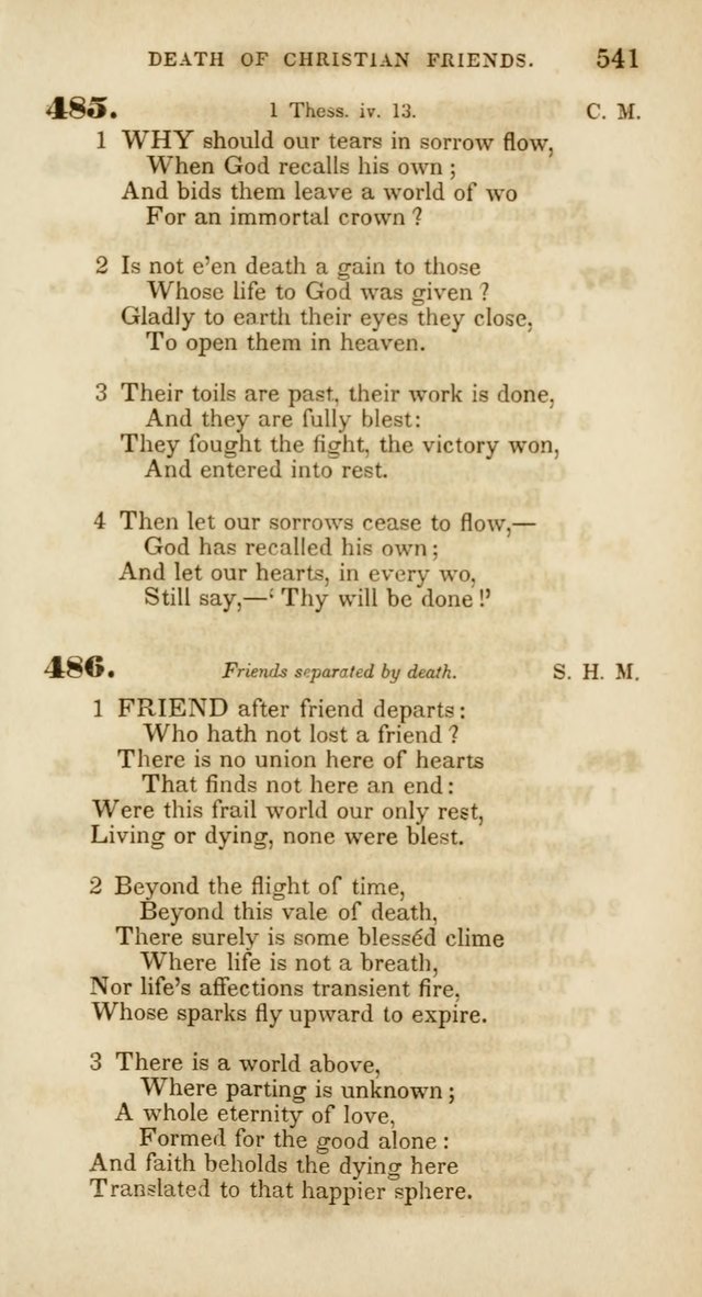 Psalms and Hymns, for Christian Use and Worship page 552