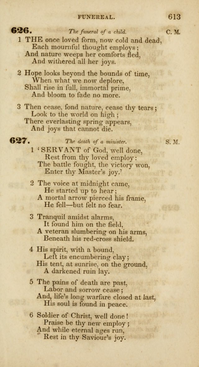 Psalms and Hymns, for Christian Use and Worship page 624