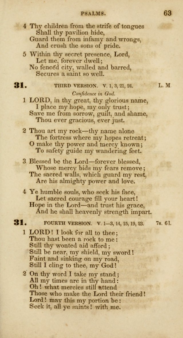 Psalms and Hymns, for Christian Use and Worship page 74