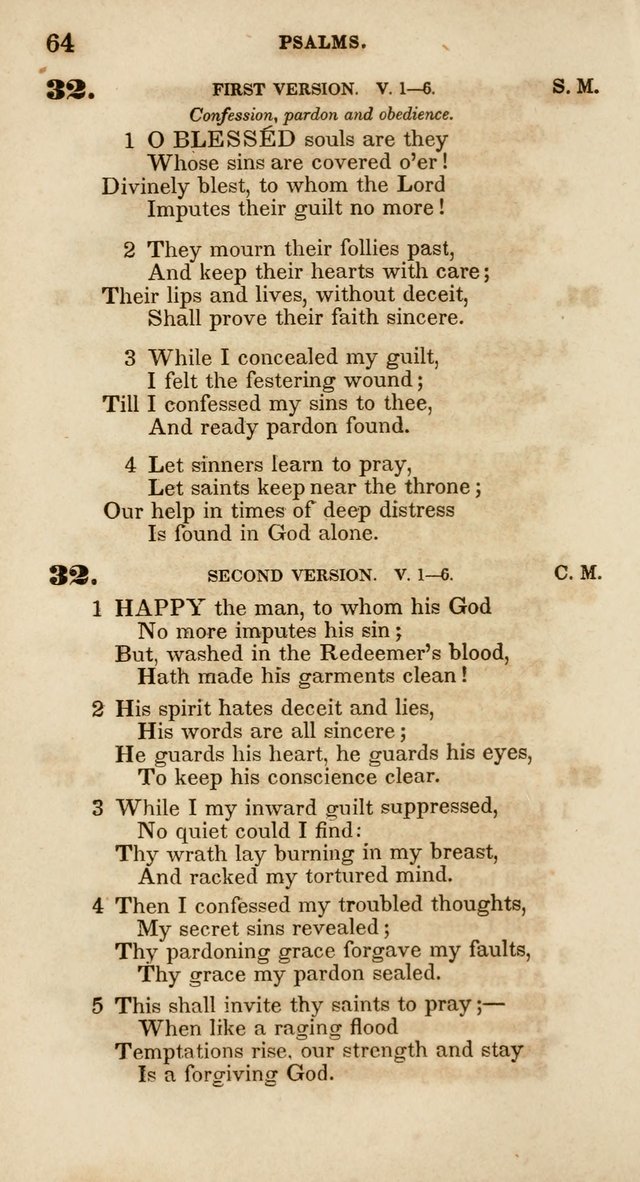Psalms and Hymns, for Christian Use and Worship page 75