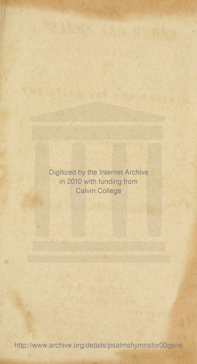 Psalms and Hymns, for Christian Use and Worship page 8