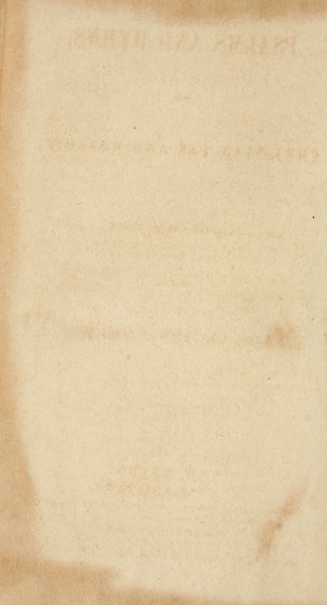 Psalms and Hymns, for Christian Use and Worship page 9