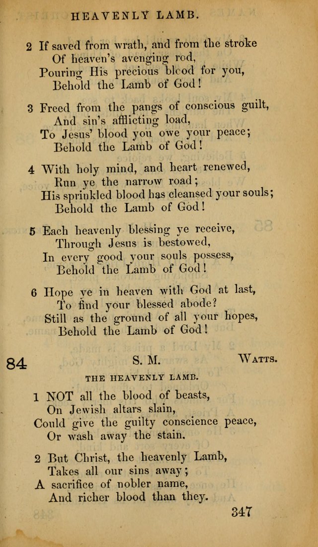 The Psalms and Hymns, with the Doctrinal Standards and Liturgy of the Reformed Protestant Dutch Church in North America page 355