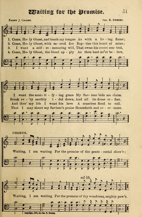 Praise Hymns and Full Salvation Songs page 51