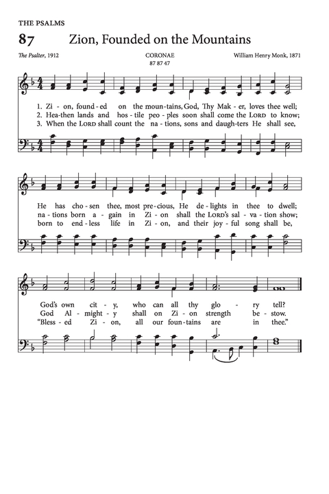 Psalms and Hymns to the Living God page 118