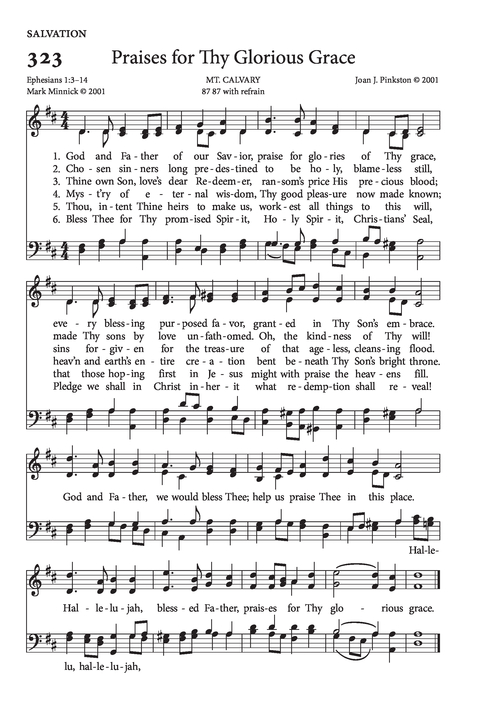 Psalms and Hymns to the Living God page 384