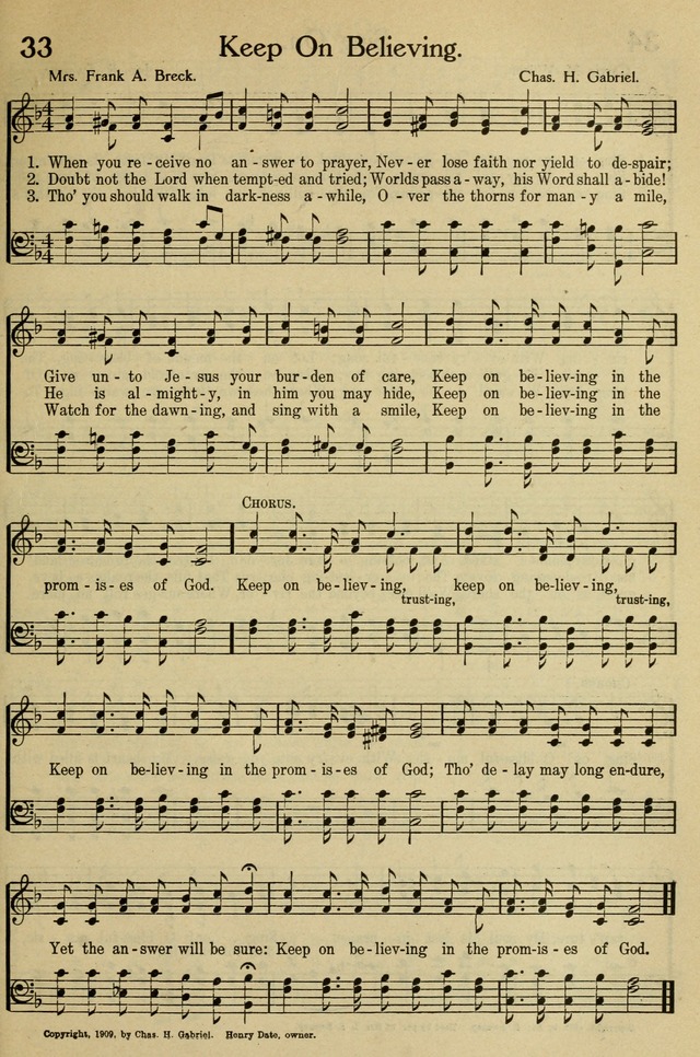 Pentecostal Hymns Nos. 5 and 6 Combined: a winnowed collection for young people