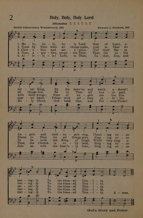 The Presbyterian Hymnal page 2