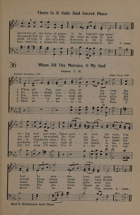 The Presbyterian Hymnal page 31