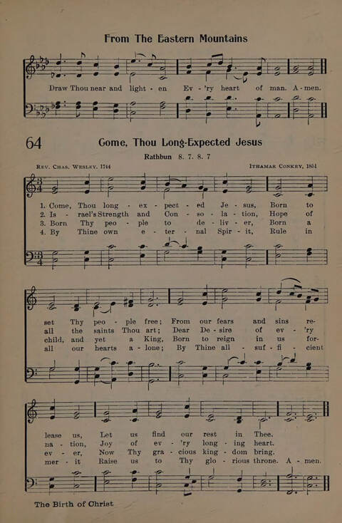 The Presbyterian Hymnal page 55