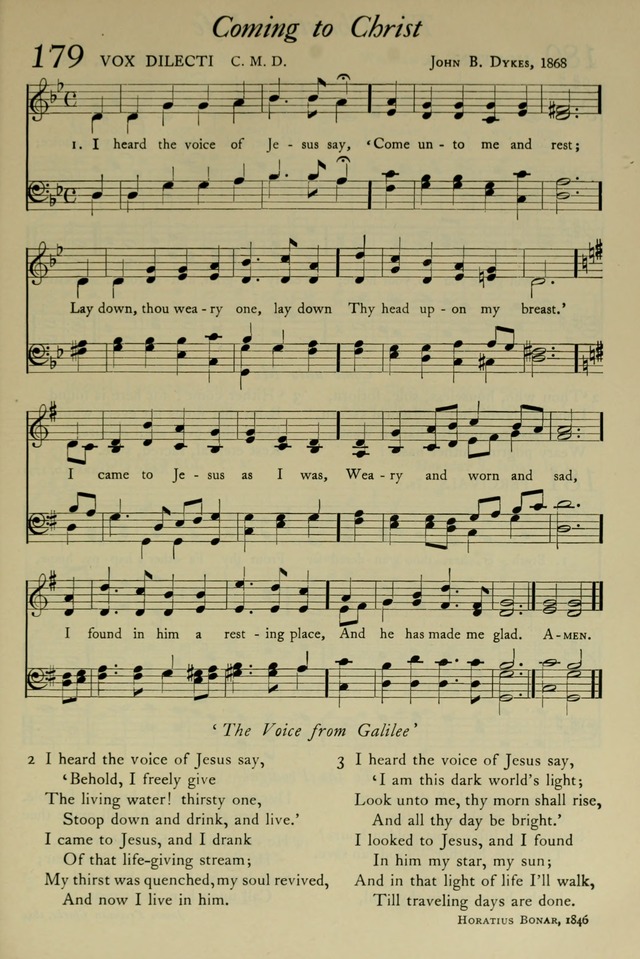 The Pilgrim Hymnal: with responsive readings and other aids to worship page 141