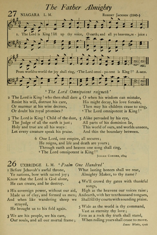 The Pilgrim Hymnal: with responsive readings and other aids to worship page 21