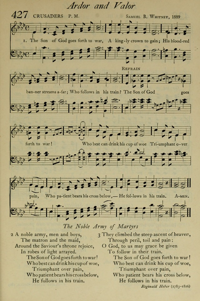 The Pilgrim Hymnal: with responsive readings and other aids to worship page 315