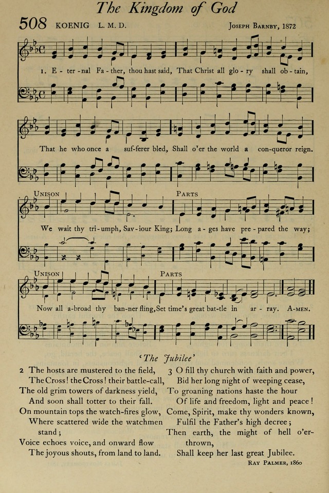 The Pilgrim Hymnal: with responsive readings and other aids to worship page 374