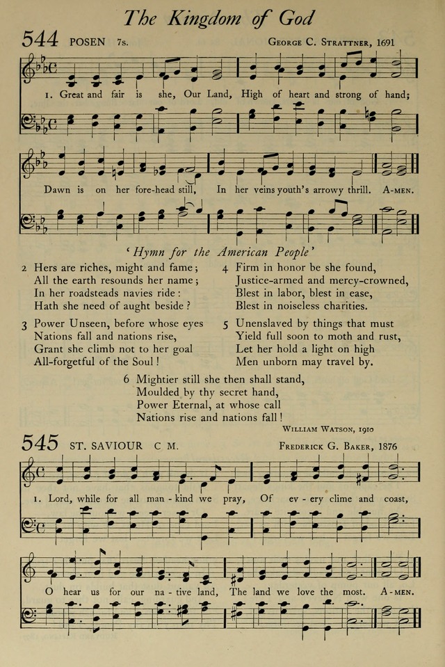 The Pilgrim Hymnal: with responsive readings and other aids to worship page 400