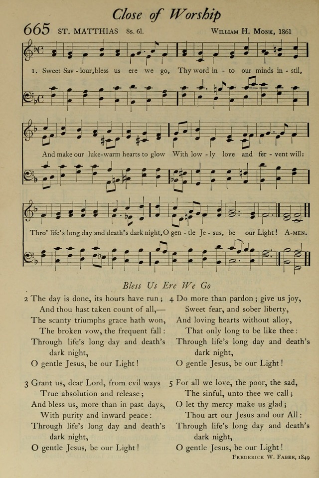 The Pilgrim Hymnal: with responsive readings and other aids to worship page 488