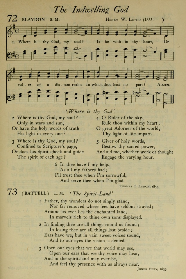 The Pilgrim Hymnal: with responsive readings and other aids to worship page 55