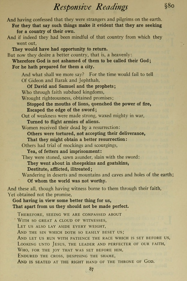The Pilgrim Hymnal: with responsive readings and other aids to worship page 603