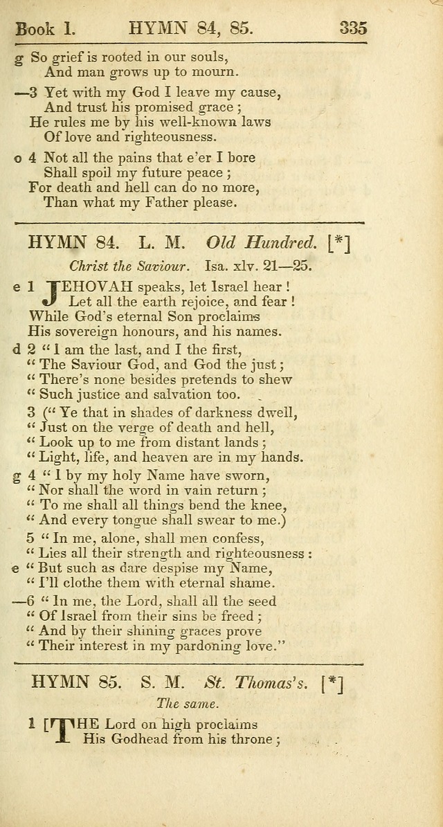 The Psalms, Hymns and Spiritual Songs of the Rev. Isaac Watts, D. D.:  to which are added select hymns, from other authors; and directions for musical expression (New ed.) page 285