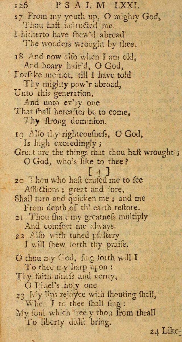 The Psalms, Hymns, and Spiritual Songs of the Old and New-Testament: faithfully translated into English metre: for the use, edification, and comfort of the saints...especially in New-England (25th ed) page 130