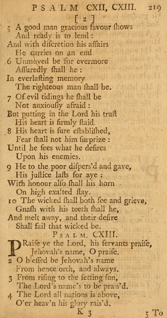 The Psalms, Hymns, and Spiritual Songs of the Old and New-Testament: faithfully translated into English metre: for the use, edification, and comfort of the saints...especially in New-England (25th ed) page 227