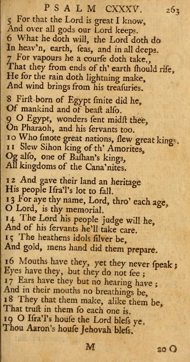 The Psalms, Hymns, and Spiritual Songs of the Old and New-Testament: faithfully translated into English metre: for the use, edification, and comfort of the saints...especially in New-England (25th ed) page 271