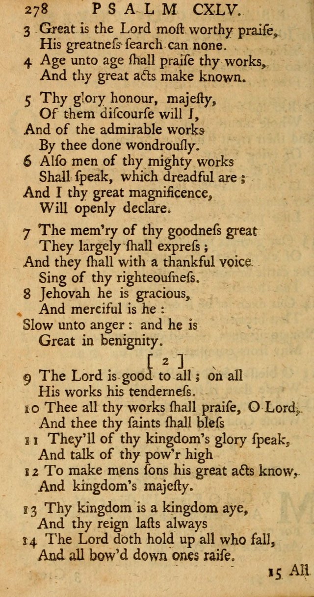 The Psalms, Hymns, and Spiritual Songs of the Old and New-Testament: faithfully translated into English metre: for the use, edification, and comfort of the saints...especially in New-England (25th ed) page 286