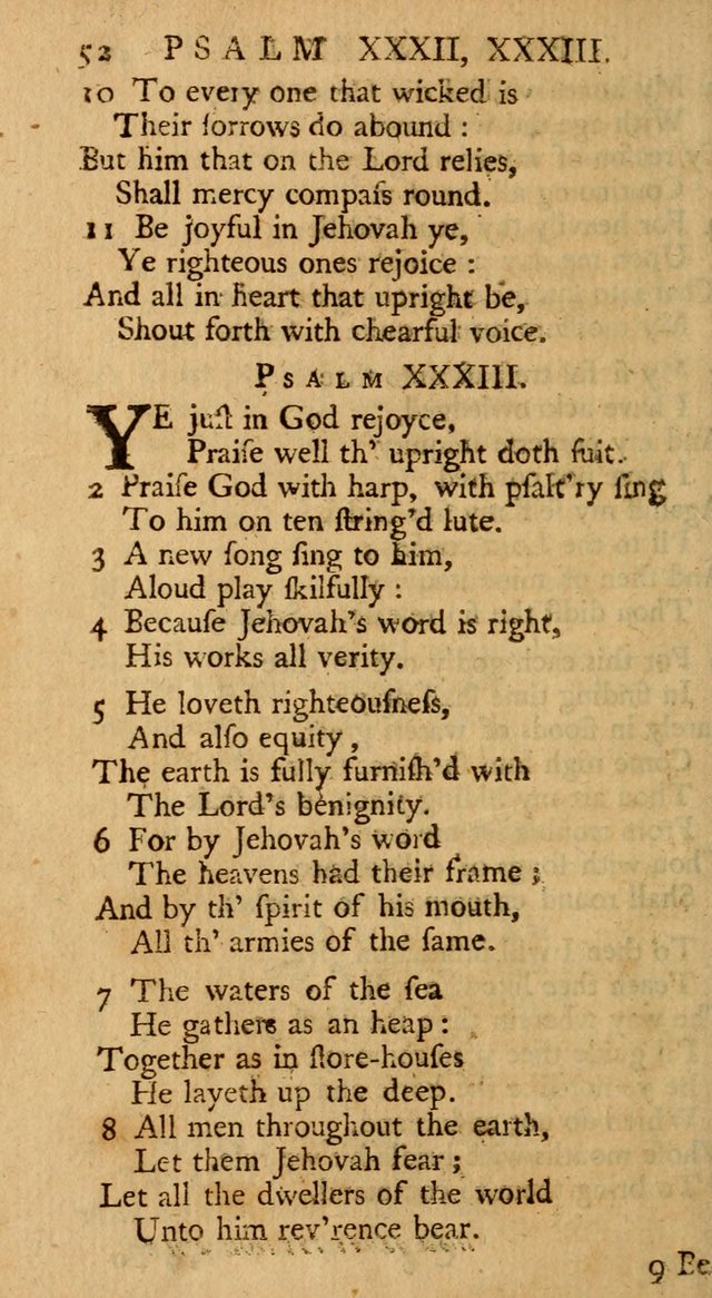 The Psalms, Hymns, and Spiritual Songs of the Old and New-Testament: faithfully translated into English metre: for the use, edification, and comfort of the saints...especially in New-England (25th ed) page 56
