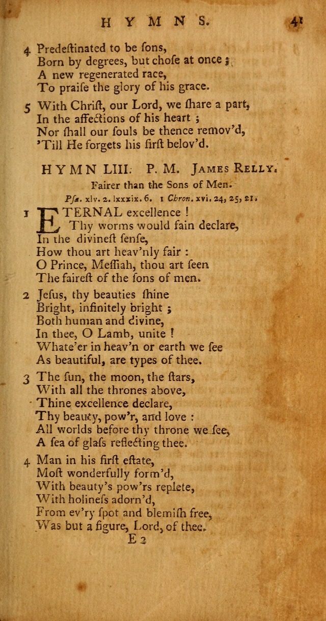 Psalms, Hymns and Spiritual Songs: selected and original, designed for the use of the Church Universal in public and private devotion page 41